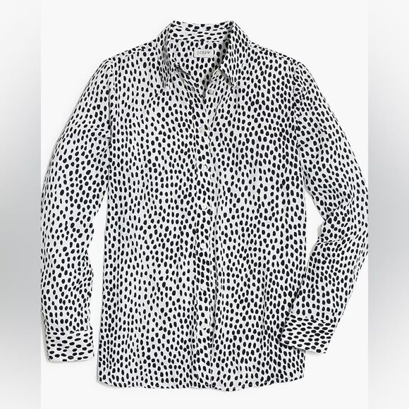 J. Crew Printed Blouse - Picture 1 of 5